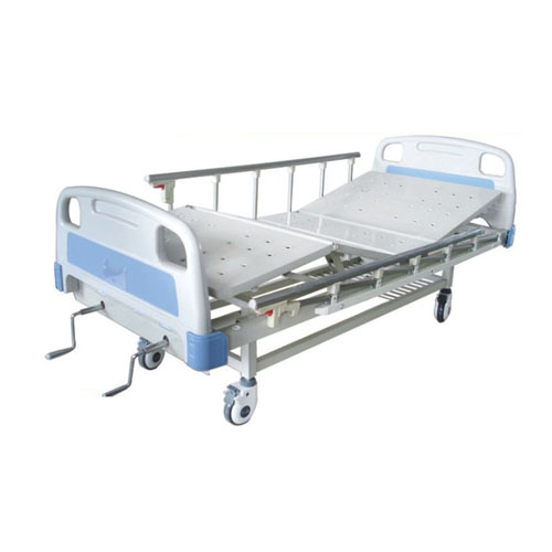GL-013 ABS床头整体板不锈钢摇杆移动双摇床